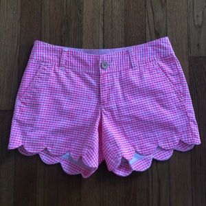 Lilly Pulitzer Pink Buttercup Shorts Size 0